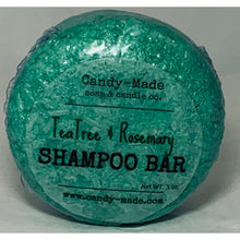 Load image into Gallery viewer, Tea Tree + Rosemary Shampoo Bar
